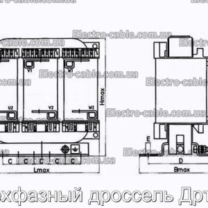 Трехфазный дроссель Дрт-55 - фотография № 2.