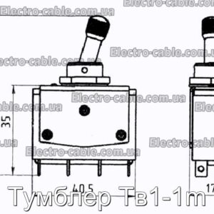 Тумблер Тв1-1m - фотография № 2.