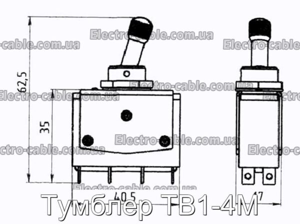 Тумблер ТВ1-4M - фотография № 2.