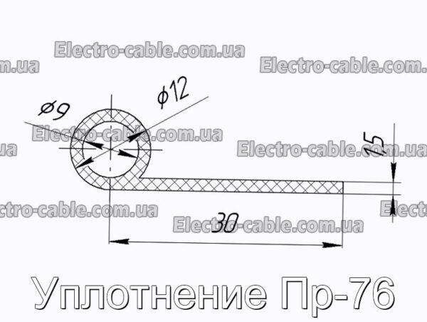 Уплотнение Пр-76 - фотография № 2.