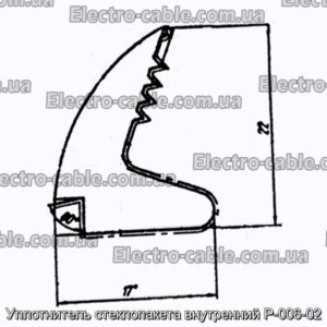 Уплотнитель стеклопакета внутренний Р-006-02 - фотография № 1.