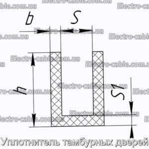 Уплотнитель тамбурных дверей - фотография № 1.