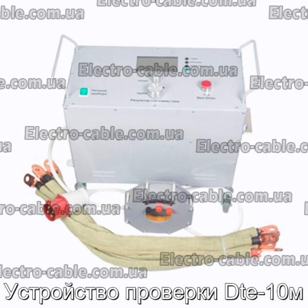 Устройство проверки Dte-10м - фотография № 2.