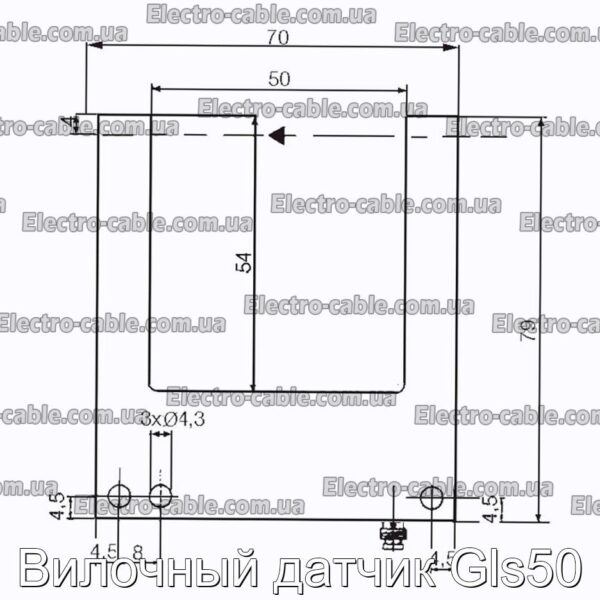 Виделковий датчик Gls50 - фотографія №1.