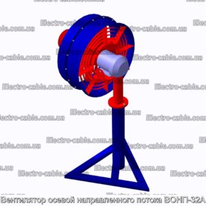 Вентилятор осевой направленного потока ВОНП-32А - фотография № 1.