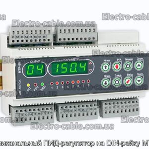 Восьмиканальный ПИД-регулятор на DIN-рейку МТР-8Н - фотография № 1.