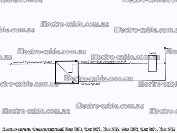 Выключатель бесконтактный Бвк 260, бвк 261, бвк 262, бвк 263, бвк 264, бвк 265 - фотография № 1.