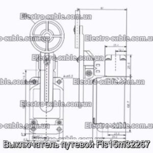 Выключатель путевой Fls15m32267 - фотография № 1.