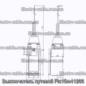 Выключатель путевой Fls15m41266 - фотография № 2.