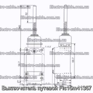 Выключатель путевой Fls15m41367 - фотография № 2.