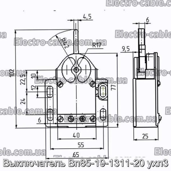 Выключатель Вп85-19-1311-20 ухл3 - фотография № 2.