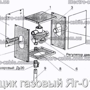 Ящик газовый Яг-01м - фотография № 1.