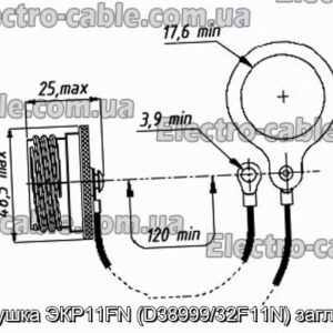 Заглушка ЭКР11FN (D38999/32F11N) заглушка - фотография № 1.