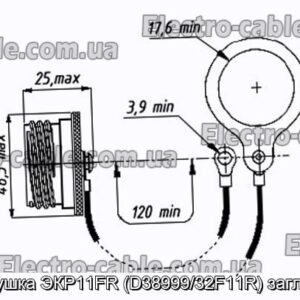 Заглушка ЭКР11FR (D38999/32F11R) заглушка - фотография № 1.