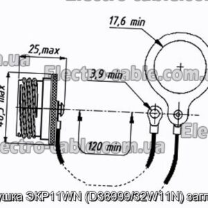 Заглушка ЭКР11WN (D38999/32W11N) заглушка - фотография № 1.