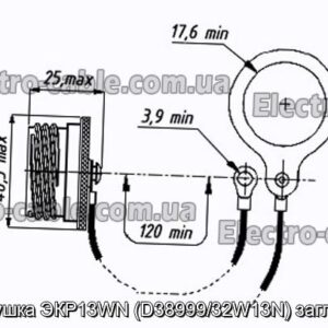 Заглушка ЭКР13WN (D38999/32W13N) заглушка - фотография № 1.