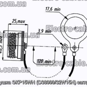 Заглушка ЭКР15WN (D38999/32W15N) заглушка - фотография № 1.