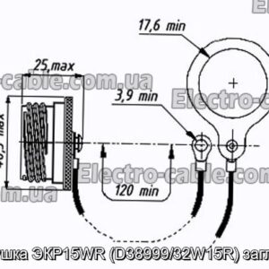 Заглушка ЭКР15WR (D38999/32W15R) заглушка - фотография № 1.