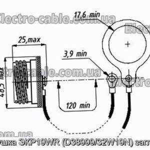 Заглушка ЭКР19WR (D38999/32W19N) заглушка - фотография № 1.
