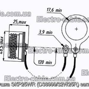 Заглушка ЭКР25WR (D38999/32W25R) заглушка - фотография № 1.