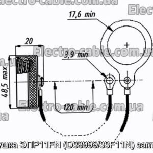 Заглушка ЭПР11FN (D38999/33F11N) заглушка - фотография № 1.