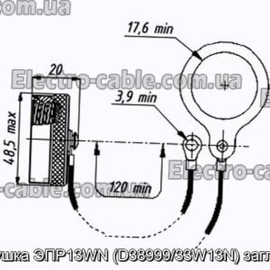 Заглушка ЭПР13WN (D38999/33W13N) заглушка - фотография № 1.
