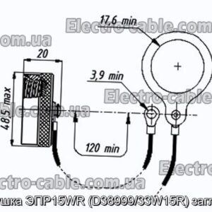 Заглушка ЭПР15WR (D38999/33W15R) заглушка - фотография № 1.