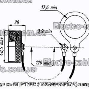 Заглушка ЭПР17FR (D38999/33F17R) заглушка - фотография № 1.