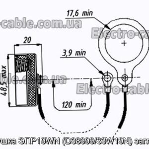 Заглушка ЭПР19WN (D38999/33W19N) заглушка - фотография № 1.