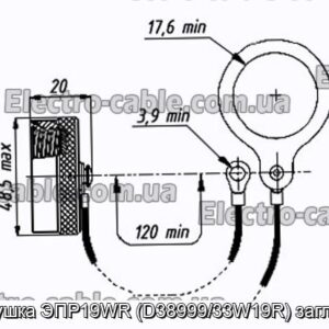 Заглушка ЭПР19WR (D38999/33W19R) заглушка - фотография № 1.