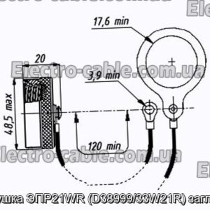 Заглушка ЭПР21WR (D38999/33W21R) заглушка - фотография № 1.