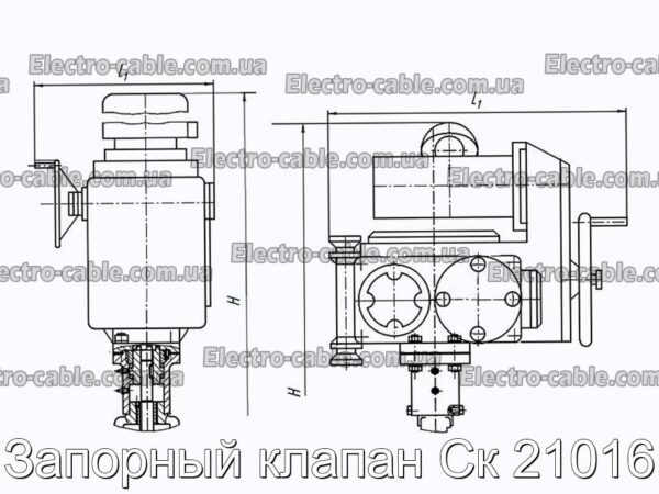 Запірний клапан Ск 21016 - фотографія №4.